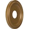Ekena Millwork Traditional PVC Medallion (Canopies up to 7 1/2"), 13"OD x 3 1/2"ID x 1 1/4"P, Metallic Gold Rush CMP13TRCGH - alternate 4